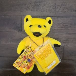 💛 RARE Vintage Grateful Dead 7” Wharf Rat Plush Bear